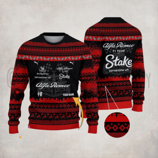 Alfa Romeo F1 Team PURS1100 ugly sweater