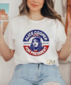 Alice Cooper For President 2024 Shirt