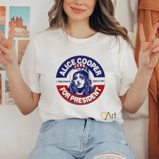 Alice Cooper For President 2024 Shirt