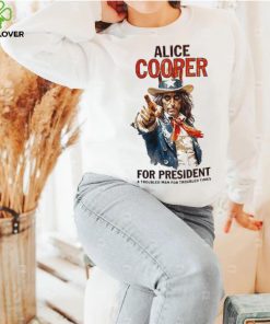 Alice Cooper Merch Store Vote For Alice T Shirt