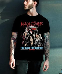 Alice Cooper Too Close For Comfort 2024 Tour T Shirt