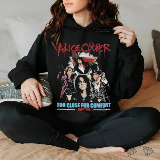 Alice Cooper Too Close For Comfort 2024 Tour T Shirt