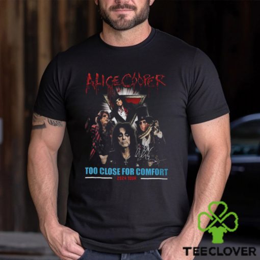 Alice Cooper Too Close For Comfort Tour 2024 T Shirt