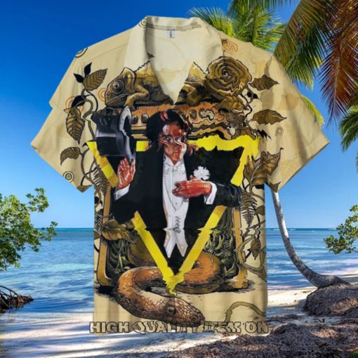 Alice Cooper Welcome To My Nightmare Album Hawaiian Shirt