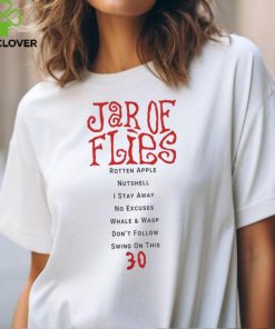 Alice In Chains Merch Jar Of Flies 30Th Anniversary Tracklist Shirts