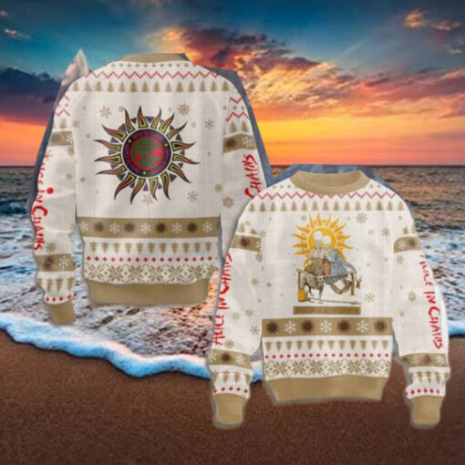 Alice In Chains Rock Band The Nona Tapes 2024 Christmas Ugly Sweater