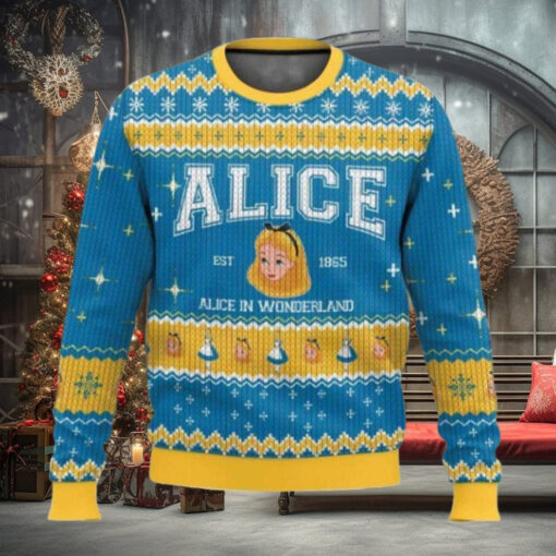 Alice in Wonderland Ugly Sweater