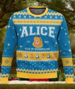 Alice in Wonderland Ugly Sweater