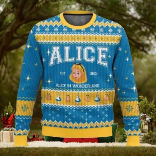 Alice in Wonderland Ugly Sweater