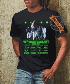 Alien 45th Anniversary 1979 – 2024 Thank You For The Memories T shirt