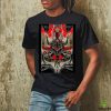 Official Sana Detroit Red Wings Sana Detroit Bad Boys Chrome Skull Shirt
