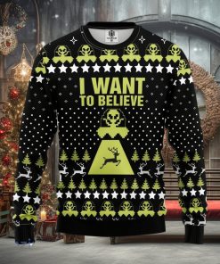 Alien Believe Ugly Christmas Sweater Amazing Gift Men And Women Christmas Gift