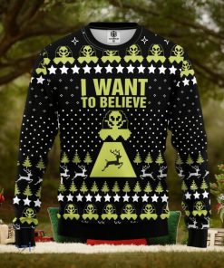 Alien Believe Ugly Christmas Sweater Amazing Gift Men And Women Christmas Gift
