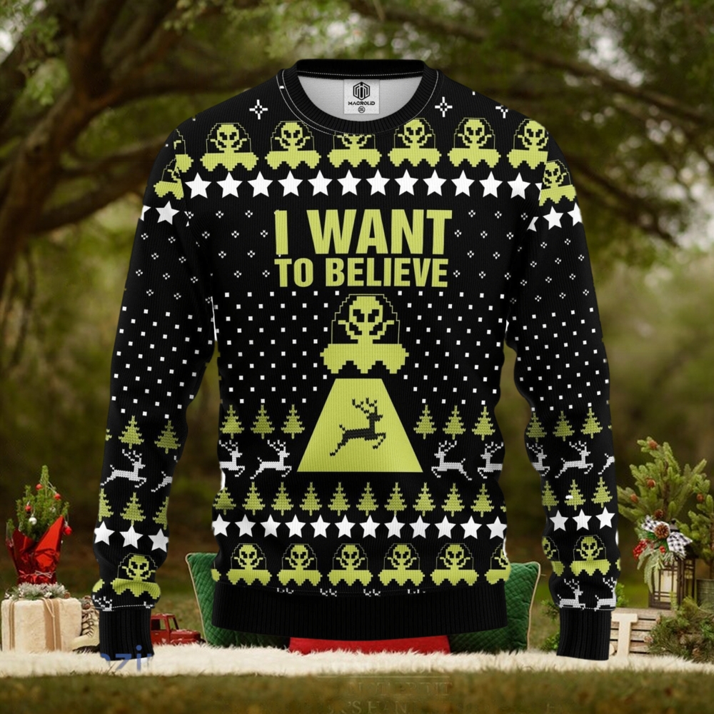 Alien Believe Ugly Christmas Sweater Amazing Gift Men And Women Christmas Gift Alien Believe Ugly Christmas Sweater Amazing Gift Men And Women Christmas Gift