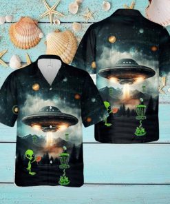 Alien Disgolf Hawaiian Shirt Gift Beach Summer