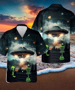 Alien Disgolf Hawaiian Shirt Gift Beach Summer