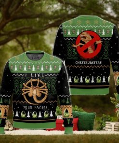 Alien Facehugger Ugly Sweater