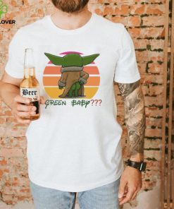 Alien Green Baby Legendary Animals Grogu Yoda Vintage Shirt