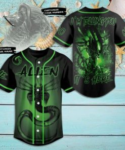 Alien I’m Telling You… It’s Here Custom Baseball Jersey