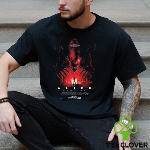 Alien Romulus Poster Releasing In Theaters On August 16th 2024 Unisex T Shirt