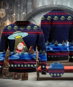 Alien Santa Ugly Christmas Sweater AOP All Over Printed Sweater