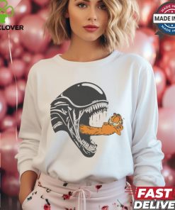 Alien garfield shirt