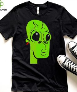 Alien pixel art shirt