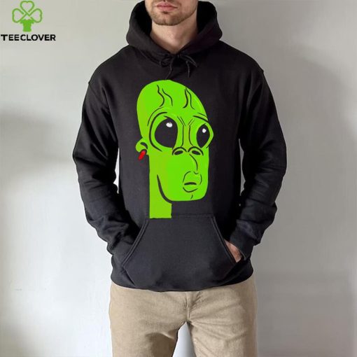 Alien pixel art shirt