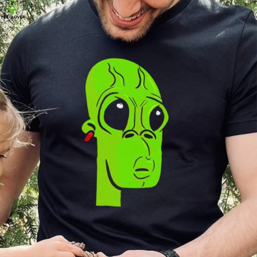 Alien pixel art shirt