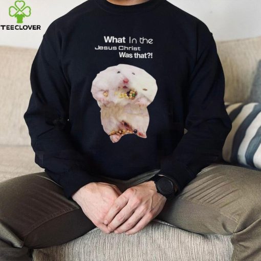 Alienashi Hamster what in the Jesus Christ was that cute hoodie, sweater, longsleeve, shirt v-neck, t-shirt