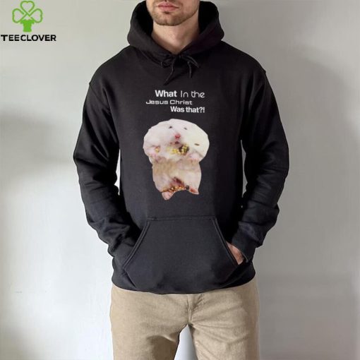 Alienashi Hamster what in the Jesus Christ was that cute hoodie, sweater, longsleeve, shirt v-neck, t-shirt