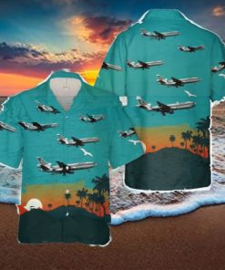 Alitalia (Continental Airlines) McDonnell Douglas DC 10 30 Hawaiian Shirt Beach Shirt For Men Women