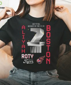 Aliyah Boston black Indiana fever 2023 wNBA rookie of the year Shirt