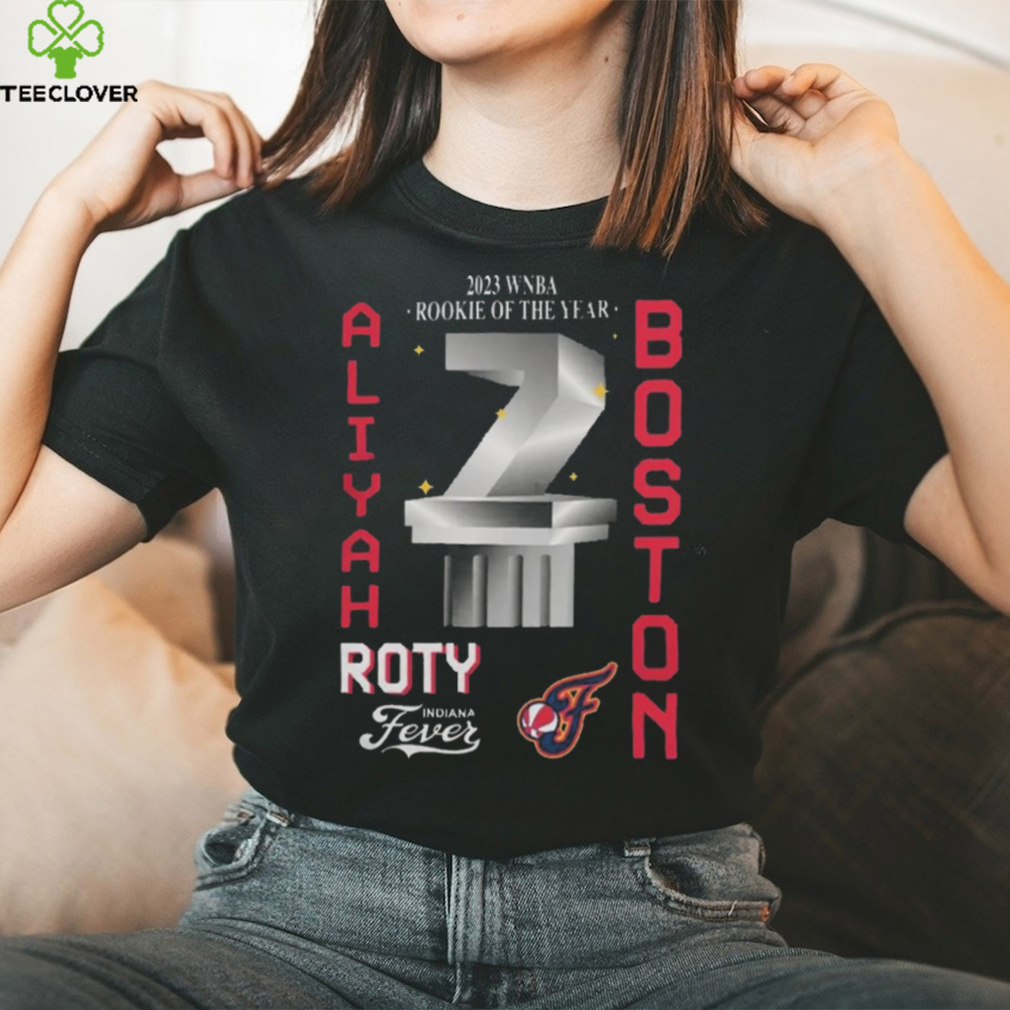 Aliyah Boston black Indiana fever 2023 wNBA rookie of the year Shirt Aliyah Boston black Indiana fever 2023 wNBA rookie of the year Shirt