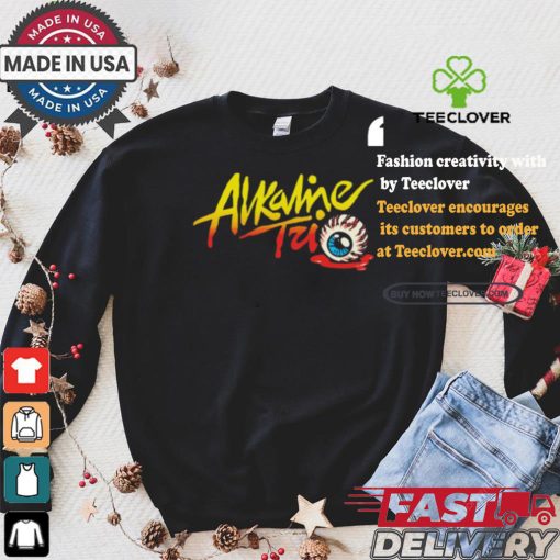 Alkaline Trio Merch Slasher Eye Shirt