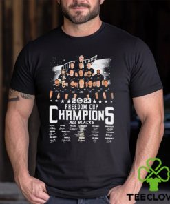 All Blacks 2023 Freedom Cup Champions Signatures Shirt