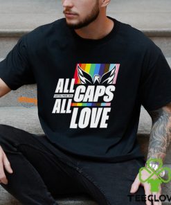 All Capital Pride 2024 Caps All Love Shirt