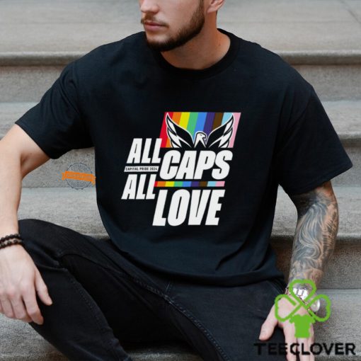 All Capital Pride 2024 Caps All Love Shirt