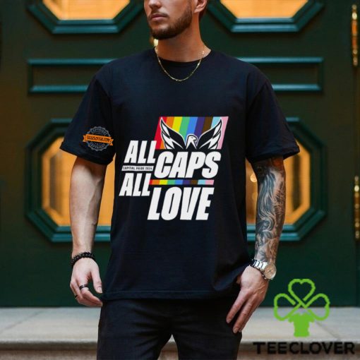 All Capital Pride 2024 Caps All Love Shirt