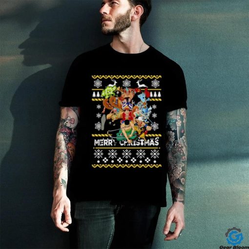 All Characters One Piece Christmas Shirt