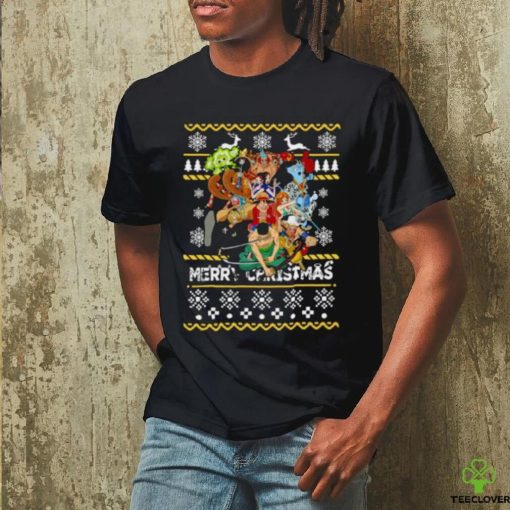 All Characters One Piece Christmas Shirt