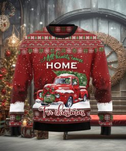 All Hearts Come Home Ugly Christmas Sweater Cute Christmas Gift For Family