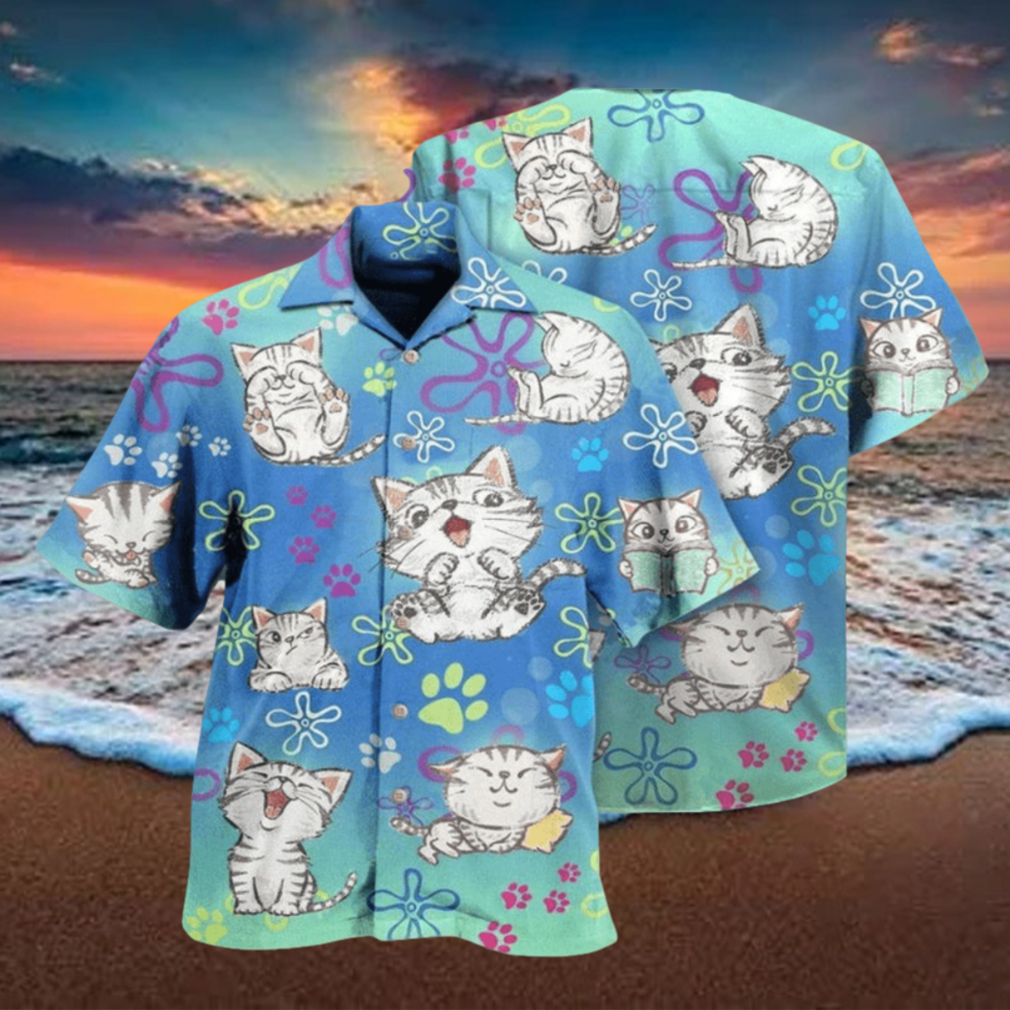 All I Need Is Love And A Lovely Cute Cat Hawaiian Shirt All I Need Is Love And A Lovely Cute Cat Hawaiian Shirt