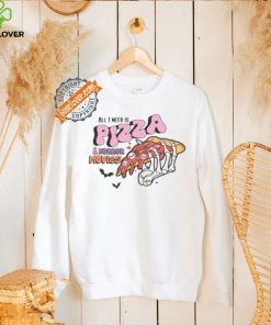 All I Need Is Pizza And Horror Movies Halloween 2024 Shirt