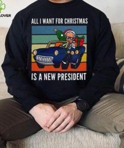 All I Want For Christmas Is A New President Art Graphic Shirt 3 All I Want For Christmas Is A New President Art Graphic Shirt