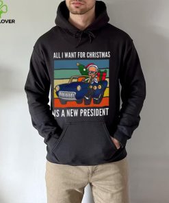 All I Want For Christmas Is A New President Art Graphic Shirt 7 All I Want For Christmas Is A New President Art Graphic Shirt
