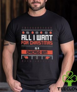 All I Want For Christmas Is An Chicago Bears Win T Shirt 1 All I Want For Christmas Is An Chicago Bears Win T Shirt
