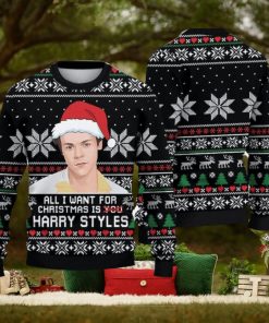All I Want For Christmas Is Harry Style Ugly Christmas Sweaters