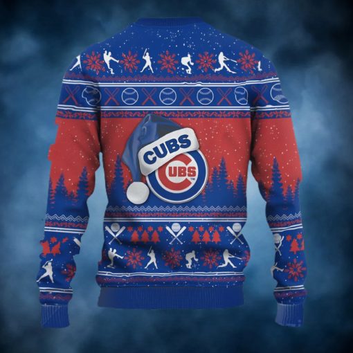 All I Want For Christmas Is More Time For Cubs Ugly Christmas Sweater