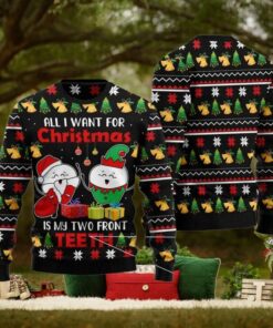 All I Want For Christmas Is My Two Front Teeth Ugly Christmas Sweater